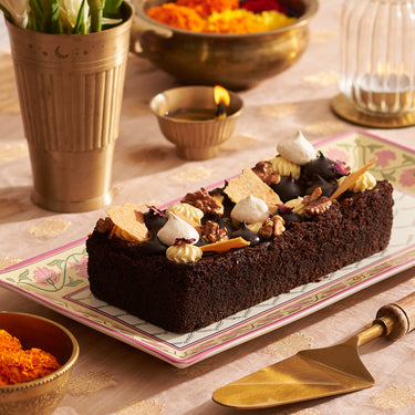 Date Ragi Walnut Cake